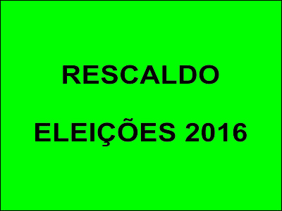 RESCALDO ELEIÇÕES 2016: veteranos tiveram votos pulverizados nas urnas, e marinheiros de primeira viagem com votação astronômica